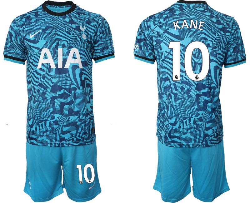 Men 2022-2023 Club Tottenham Hotspur away blue #10 Soccer Jersey->customized soccer jersey->Custom Jersey